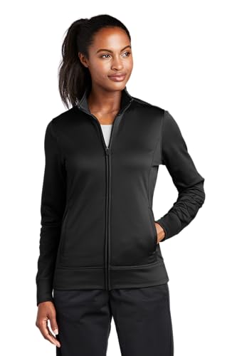 Sport-Tek® Ladies Sport-Wick® Fleece Full-Zip Jacket. LST241