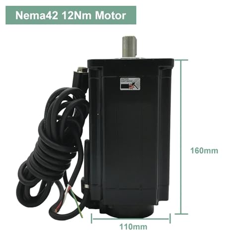 Moteur pas à pas Nema42 12Nm triphasé pour commande numérique CNC - 2