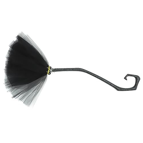 IWOWHERO Halloween Witch Broomstick Detachable Handle Witch Broom Prop Adult-Size Party Decoration