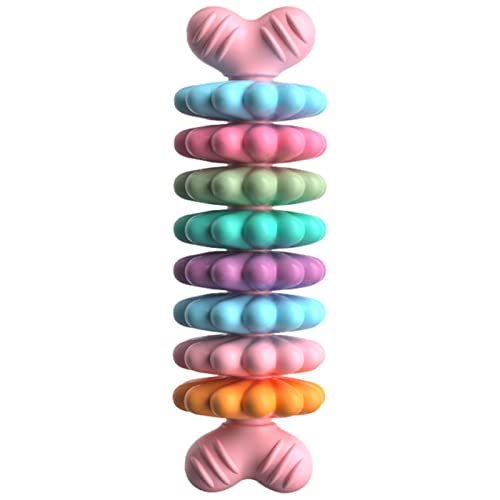 Brinquedos mastigáveis para filhotes – Brinquedos mastigáveis flexíveis para dentição e calmantes |