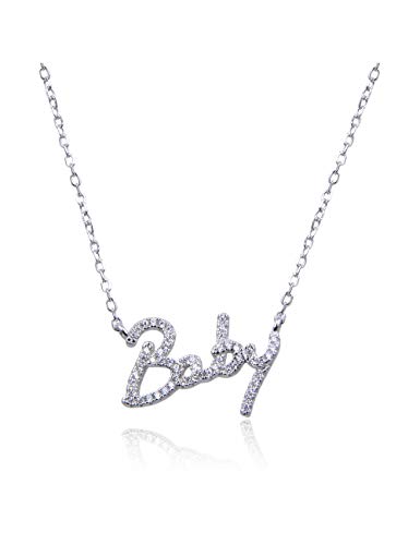 Collier baby en diamant et argent 925 : éclat durable pour votre enfant
