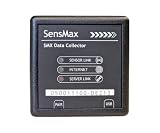 KIT Sensore Contapersone a Infrarossi Wireless, con Data Gateway, Alimentato a Batterie AA, Conteggio Bidirezionale, Portata 800m, 67x67x25mm