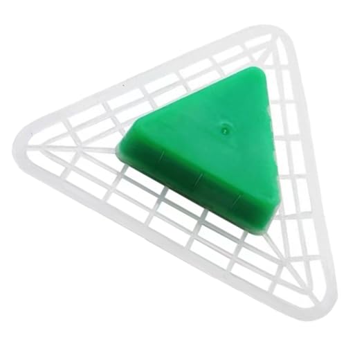 Rejilla para baños públicos y oficinas con almohadilla desodorizante verde