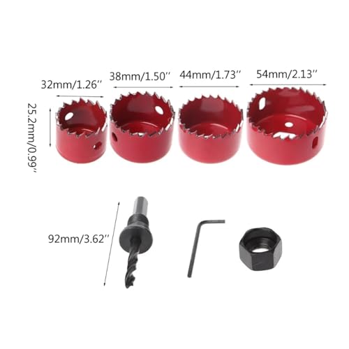 Juego de brocas de diamante 6 pcs para cortar vidrio miniatura 3