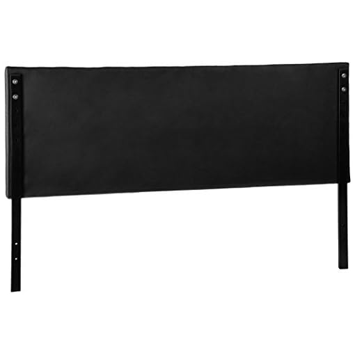 Amazon Basics Faux Linen Upholstered Tufted Headboard King, Grey Beachfront Decor