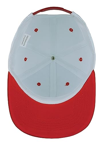 Image of Gelante Snapback Hats for Men - Flat Bill Brim Baseball Cap Hat - Plain Blank Adjustable