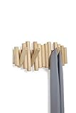 Umbra Picket Garderobenhaken und Moderne Wand Dekoration, Holz, Natur,