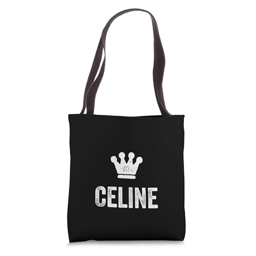 Celine Queen/Crown & Name Tote Bag for Women