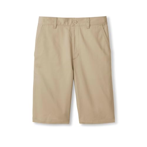 French Toast Boys Pull-On Twill Chino Shorts Khaki 8