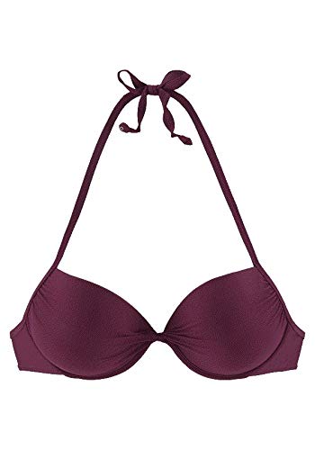 Lascana Damen Push-Up-Bikini-Top wattierte Cups, Mix-Kini, zum Binden,...