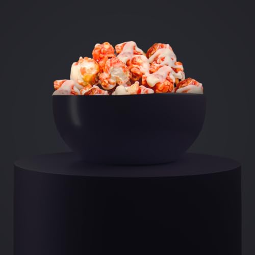 Image of 4700BC Gourmet Popcorn, Cranberry White Chocolate, Tin, 150g