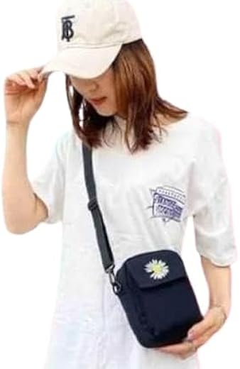 Trendy Canvas Crossbody Bag | Adjustable Strap Messenger Bag Black Free Size
