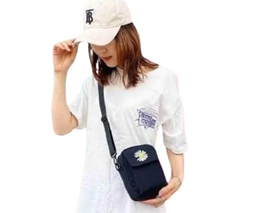Trendy Canvas Crossbody Bag | Adjustable Strap Messenger Bag Black Free Size - Review, Price and Buying Guide