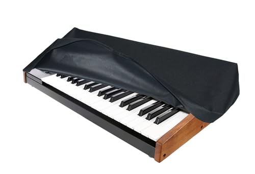 Premium Dust Cover for MOOG SUB 37, Subsequent 37, Little Phatty, Stage II – Water Resistant, Antistatic Synthesizer Protector by DigitalDeckCovers – Heavy Duty Black Fabric Cover