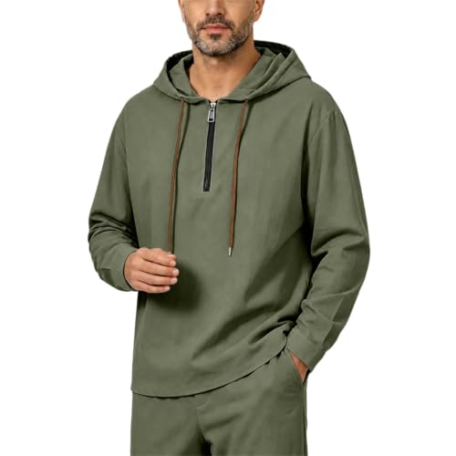 Sudadera con capucha y media cremallera para fútbol: entrena con estilo y comodidad este invierno