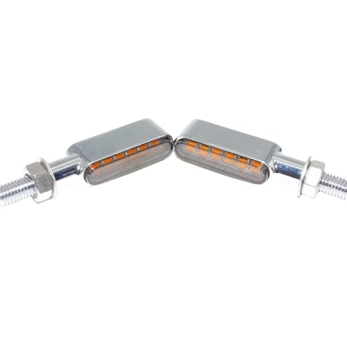 Lampe de clignotant à 6 LED pour feux stop de moto Street et Touring
