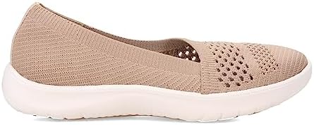 Clarks womens Adella Moon Loafer, Taupe Knit, 9 US | Image 1