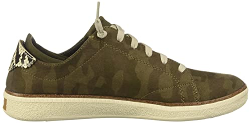 Dr. Scholl's Shoes Women's Sweet Kicks Oxford, Olive Fabric, 9.5 #TOP5