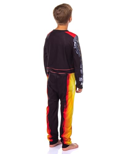 INTIMO Monster Jam Max-D Boys' Union Suit Kids Fleece Maximum Destruction Monster Truck One Piece Pajamas4