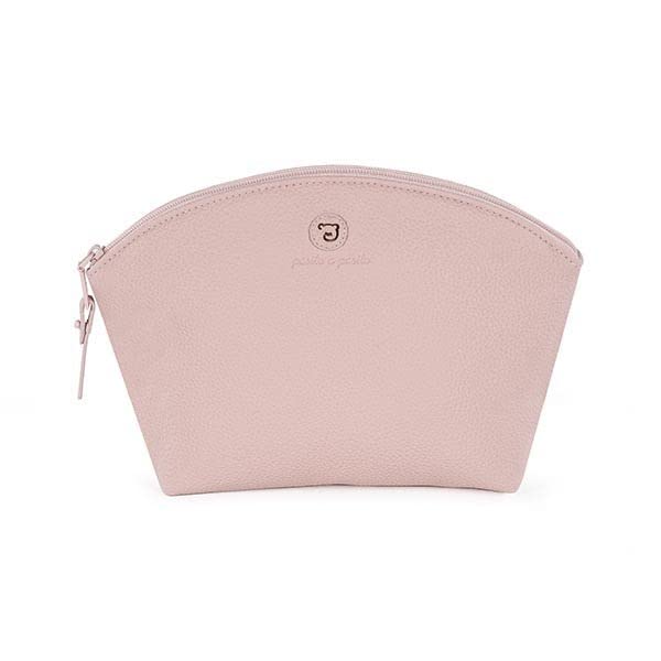 Pasito a pasito. Neceser de Bebé Yummi. Bolso Organizador Pequeño para Accesorios de Aseo e Higiene del Bebé. Práctico y Cómodo de Llevar. Color Rosa.