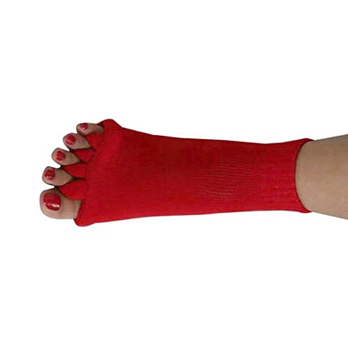 Image of AIBEARTY 1 Pair Yoga Sport Gym Five Toe Separator Socks