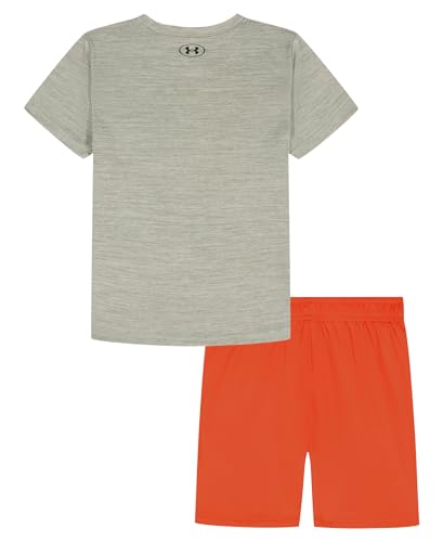 Image of Under Armour Boys' 2-piece Short Sleeve Graphic T-Shirt and Shorts Set, Lightweight & Breathable