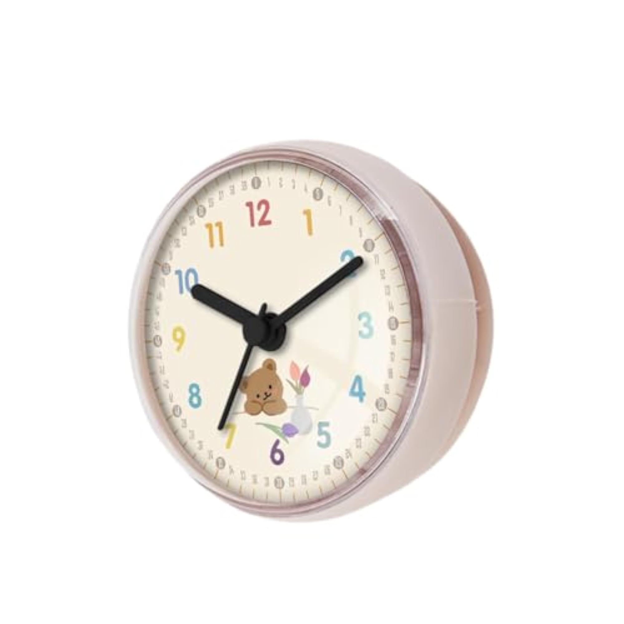 Compact Modern Adorable Shower Clock with Suction Cup