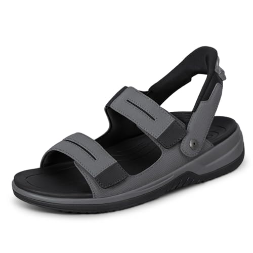 Orthofeet Men's Orthopedic Neptune Hands-Free Slip-On Sandals - Main Image