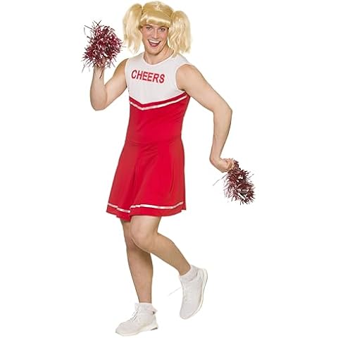 Wicked Costumes Men's Cheerleader Fancy Dress Costume Cover