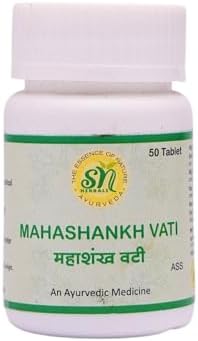 Mahashankh Vati – 50 Tablets | Classical Ayurvedic Herbal Supplement for Digestive Wellness & Natural Balance