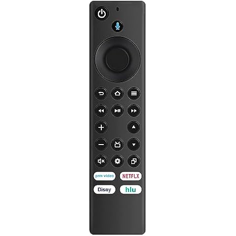 Voice Replacement Remote Control for Pioneer LED 4K UHD Smart Fire TV Cover