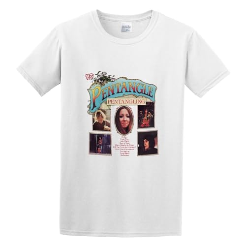 Photo de WELENAGA Men's Pentangle Pentangling Talls Cotton T Shirt White S