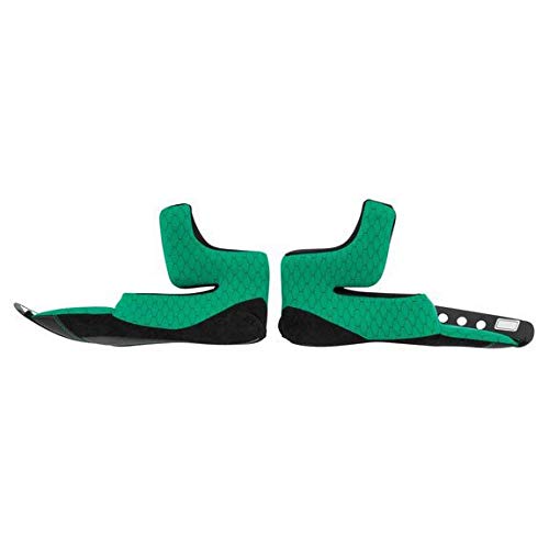 Mousses de joue Nolan X803 Ultra RS racing green 32 mm italiennes