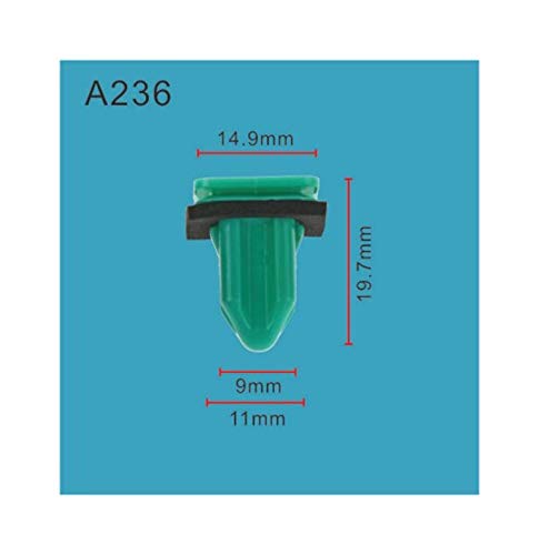 Autobahn88 Grommet Screw Clip, Compatible with Toyota Lexus (OEM# 90189-06227) (Pack of 20)