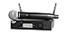 Shure GLXD24R/B87A-Z2 Rechargeable Wireless System with BETA87A Vocal Microphone, Half Rack