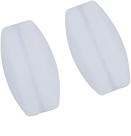 LASSUM 2 Pairs Soft Silicone Bra Strap Cushions Holder Non-Slip Pliable Shoulder Protectors Pads Bra Cushions Pads