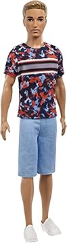 Mattel - Ken Fashionista DWK44, Assorted, Random Model