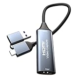Compatibilité universelle : pour tous les appareils et plateformes courants, que ce soit Windows 11/10, macOS, Linux, Android ou iPadOS, la carte Capture Card fonctionne avec presque tous les systèmes d'exploitation. Grâce à la prise en charge UVC, elle est immédiatement reconnue par une variété de solutions logicielles, y compris OBS Studio, Streamlabs, Zoom, Microsoft Teams, Google Meet, VLC Media Player, AMCap, PotPlayer et bien plus encore. Cela en fait la solution idéale pour les joueurs, les créateurs de contenus, les enseignants, les hommes d'affaires et tous ceux qui veulent partager du contenu vidéo de haute qualité