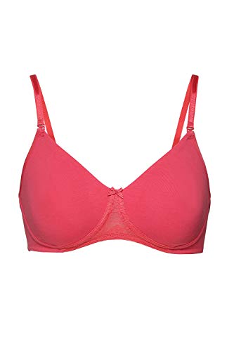 Image of Van Heusen Women's Everyday Cotton Bra|Medium Coverage|Non Padded|Non Wired|Seamless Moulded Cups|Anti Bacterial Tech| Keeps you Fresh|Sweat Absorbent|No Slip Soft Straps|Detachable Straps|Style 11001