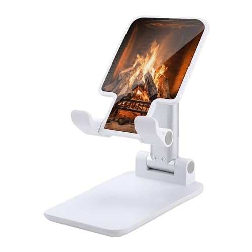 Support de téléphone pliable réglable compatible iPhone Android pour bureau