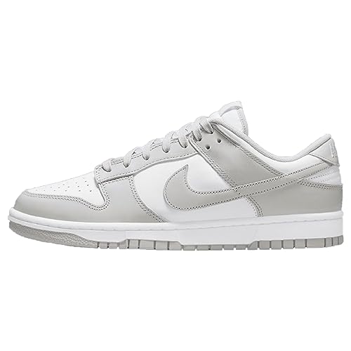 Nike Dunk Low Retro Men's Shoes (DD1391-103, White/Grey Fog) Size 15
