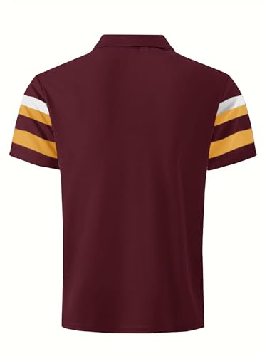 Image of Noble Monk T-Shirt for Men || Half Sleeves Men's T-Shirt || Solid Polo || Multicolor Tshirt