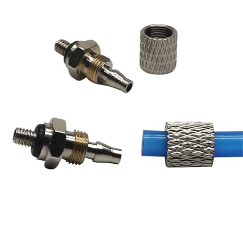Tubo neumático 4 mm conector rápido M-5H-4 manguera de aire M5 4