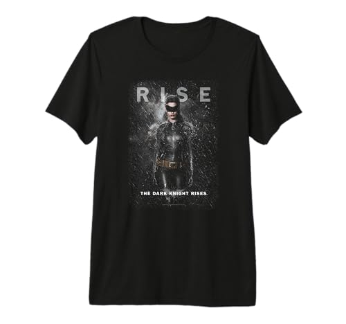 Batman Dark Knight Rises Catwoman Rise Premium Tri-Blend T-Shirt