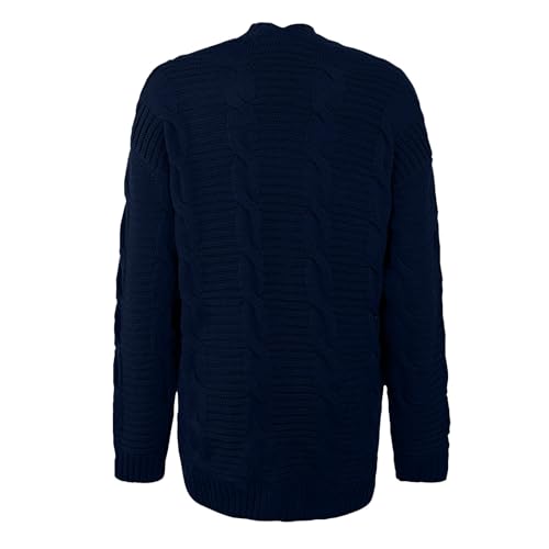 Cardigan Sweaters for Women Cable Knit Oversized Cardigans Aesthetic Open Front Chunky Cardigan Sweaters with Pockets3