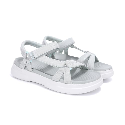PITAS | CLAIRE | Sandalias de Mujer | Mocasines | Náuticos Casual | Zapatillas de Tela | Zapatos sin Cordones | Deportivas Casuales | Calzado de Walkinpitas | Aqua 39