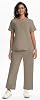 Kivdol Two Piece Sets for Women Summer Spring Travel Vacation Outfits Cap Sleeve Lounge Set #1