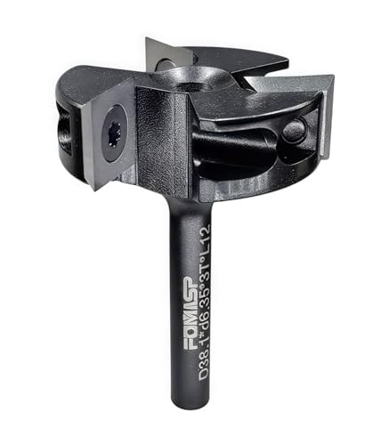 CNC Spoilboard Surfacing Bit, 1/4" Shank