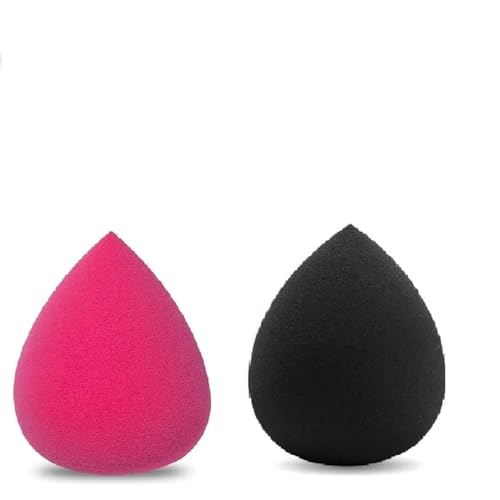 Image of Makeup Sponge Beauty Blender - Soft Latex Free Foundation Blender Sponge for Liquid, Cream & Powder Makeup - Teardrop Shape Makeup Blending Sponge for Flawless Finish (Random Color As Per Availability, 1 Pc)