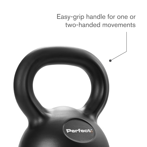 Perfect Kettlebell Ajustable avec 7 Options de Poids (1,4 à 5,4 kg), Poignée Ergonomique, Base Plate pour Stabilité et Rangement, Idéal pour Entraînement à la Maison – Image 5